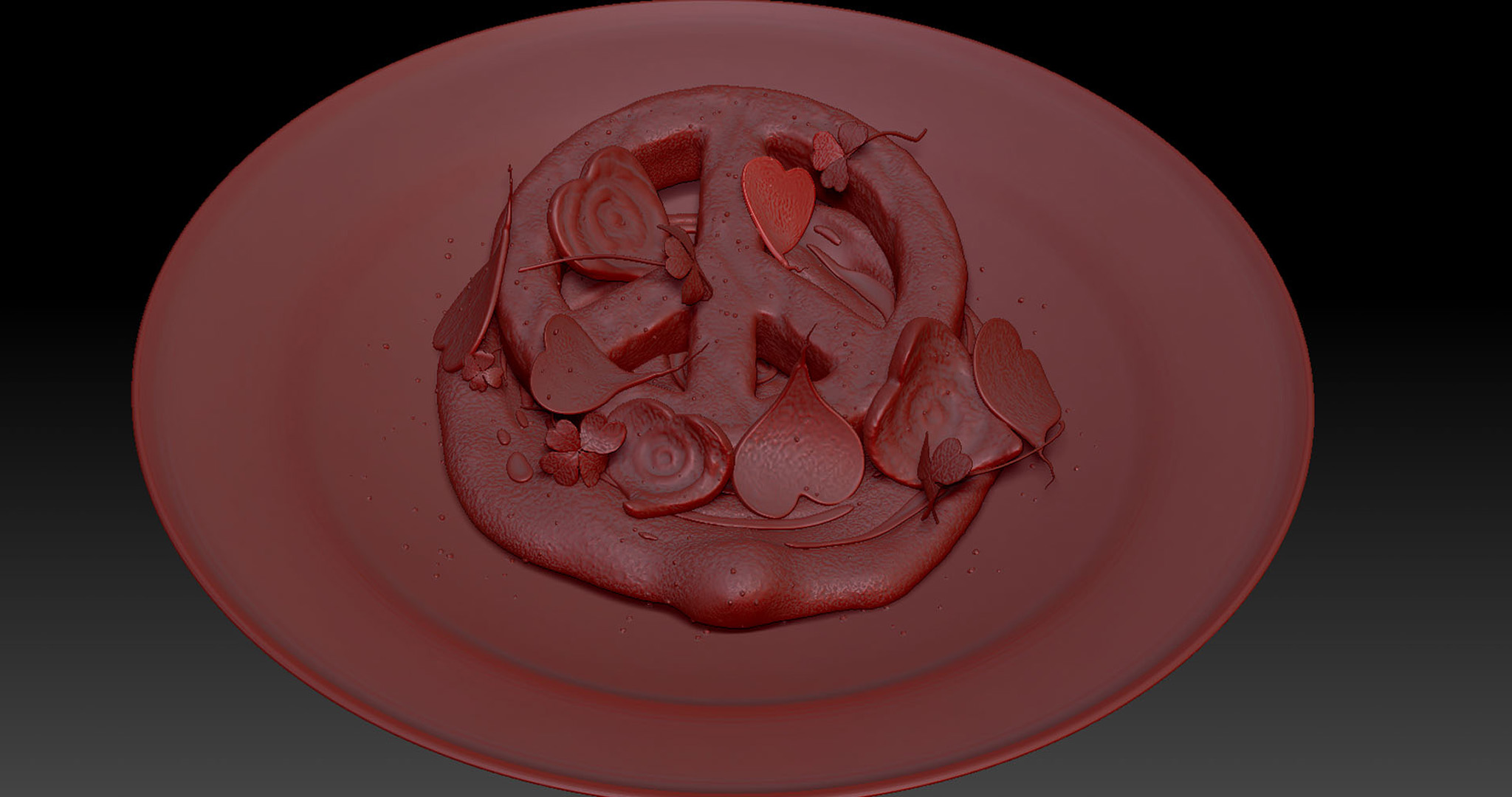 3Ddish_wax